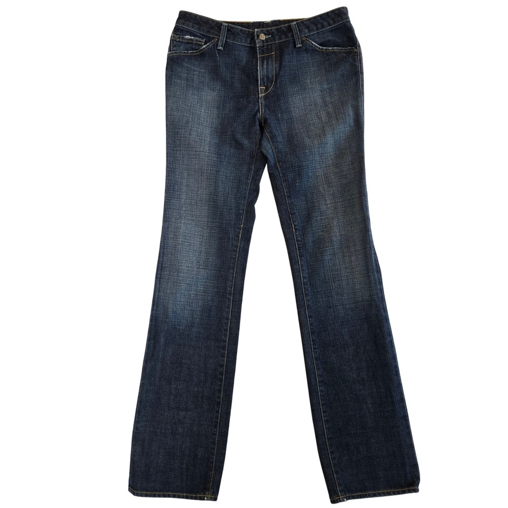 Agave La Mariposa Blue Moon Wash Classic Straight Leg Womens 31 Denim Jeans - Picture 2 of 9